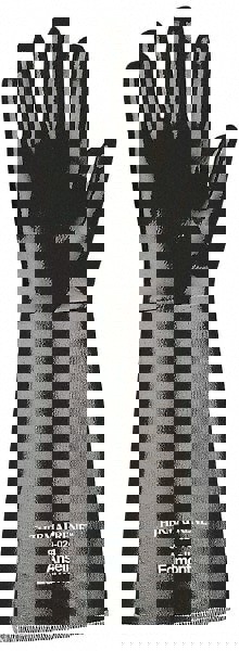 Series 19-024 Chemical Resistant Gloves: Size X-Large, 85.00 Thick, Neoprene, Neoprene, Supported,